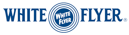 white flyer logo